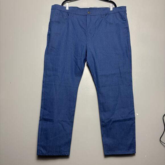 Blue Delta Mens Raw Denim Pants Custom Light Western Southern Jeans Pants 40 31 - Picture 1 of 13